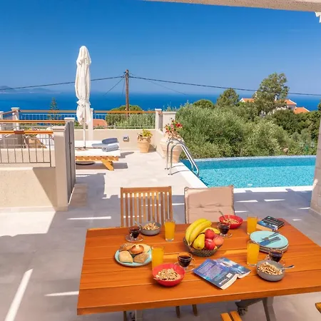 Villa Pitharia Luxury With Amazing Sea Views